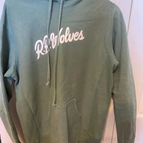 Raised by Wolves Script Hoody - Picture 2 of 4